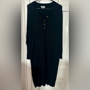 525 black sweater dress size XL